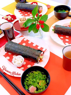 恵方巻き 節分 低糖質-レシピのメイン写真