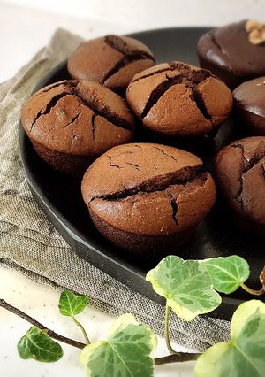 きな粉ココアパウダーHM簡単カップケーキ-レシピのメイン写真
