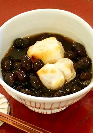 黒豆ぜんざい-レシピのメイン写真