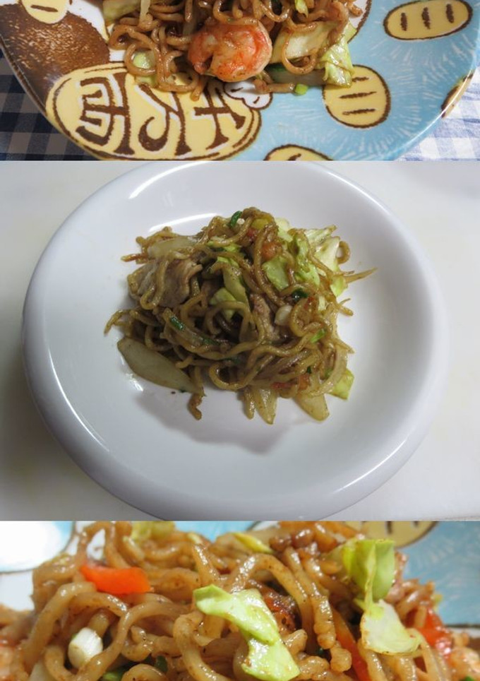 ソースやきそば(冷凍した中華麺編)-レシピのメイン写真