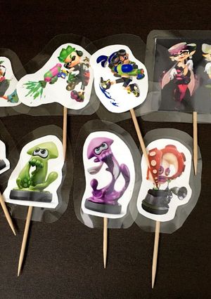 スプラトゥーン2 手作りピック☆-レシピのメイン写真