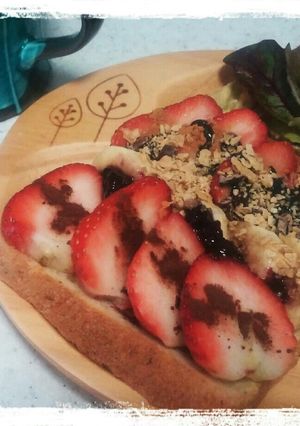 ♡苺とバナナのカカオトースト♡-レシピのメイン写真