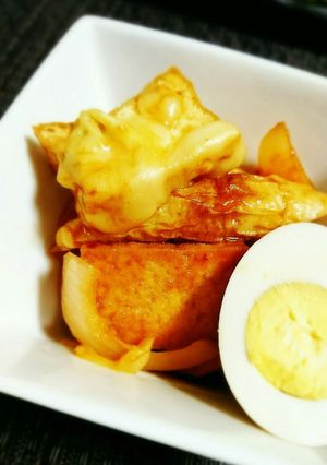 簡単！竹輪と厚揚げのチーズトッポギ風-レシピのメイン写真