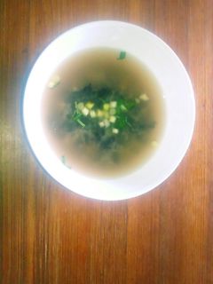 簡単美味しい海苔の味噌汁-レシピのメイン写真