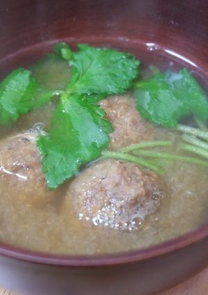フープロいらず♪缶詰めで鰯のつみれ汁-レシピのメイン写真