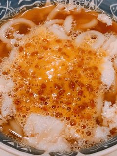 納豆たまご、うどん!-レシピのメイン写真