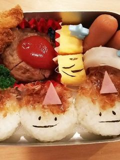 年少さんお弁当☆節分の鬼さん-レシピのメイン写真