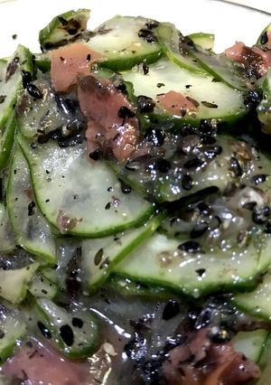 きゅうりの梅和え(味の虹♪)-レシピのメイン写真