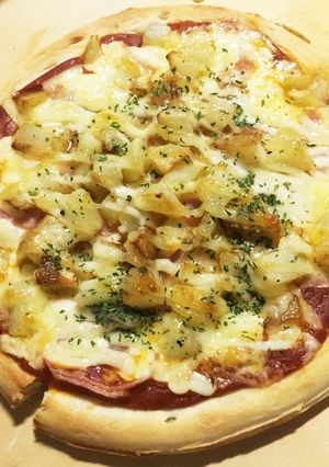 あのお店の！ベーコンとポテトのピッツァ-レシピのメイン写真