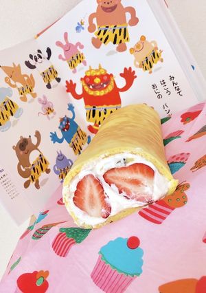 フルーツロールケーキ :［節分］:-レシピのメイン写真