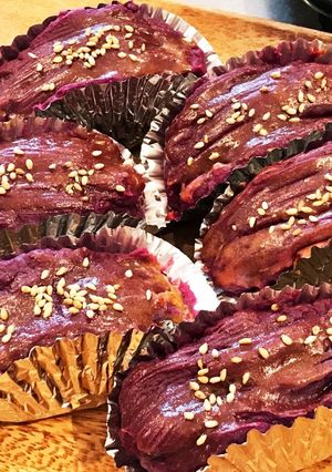 ハチミツ紅芋スイートポテト-レシピのメイン写真