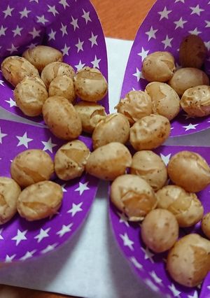 乾燥大豆☆フライパン炒り豆（節分/福豆）-レシピのメイン写真