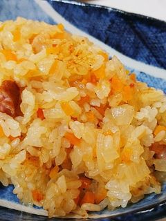 ずぼらDE半分野菜の炊飯器チキンライス-レシピのメイン写真