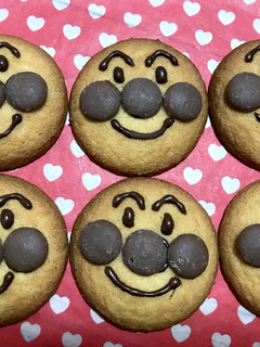 簡単 バレンタイン アンパンマンクッキー-レシピのメイン写真