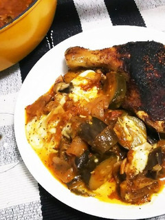 鶏手羽のトマト煮onモッツァレラ☆-レシピのメイン写真