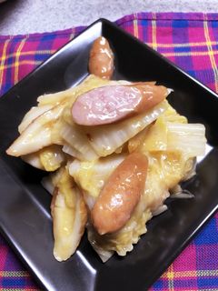 白菜の辛味噌炒め-レシピのメイン写真
