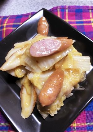 白菜の辛味噌炒め-レシピのメイン写真