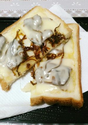 佃煮のチーズトースト-レシピのメイン写真