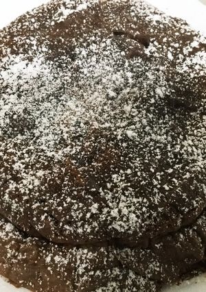 チョコチーズスフレケーキ-レシピのメイン写真