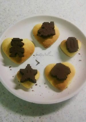 スーパーマリオ チョコandクッキー-レシピのメイン写真