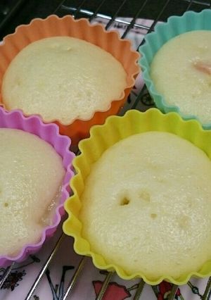 ふっくら蒸しパン♪離乳食のお子様にも☆-レシピのメイン写真