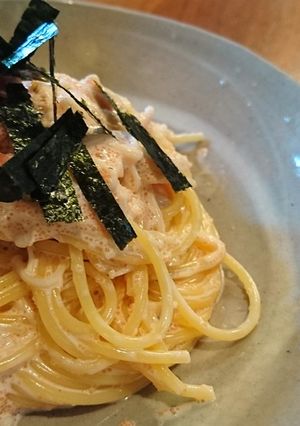 低糖質たらこスパゲティ～麺半量でも満腹-レシピのメイン写真