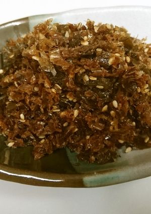 出汁の取り方&出汁がらの佃煮-レシピのメイン写真