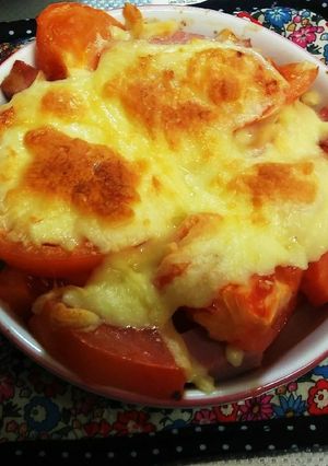 簡単トマトのチーズ焼き-レシピのメイン写真