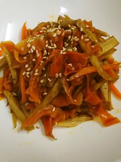 にんじんとごぼうのきんぴら-レシピのメイン写真