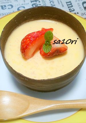 蒸さない！ゼラチンでふるふるプリン！-レシピのメイン写真