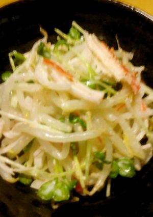 もやしとかいわれとかにかまのサラダ-レシピのメイン写真