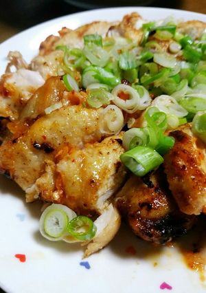 *鶏ささみのキムチマヨネーズはさみ焼き*-レシピのメイン写真