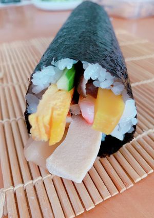 具沢山の巻き寿司＝恵方巻き♬行楽にも♬-レシピのメイン写真