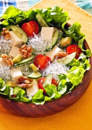 プチプチと豆腐のごちそうサラダ-レシピのメイン写真