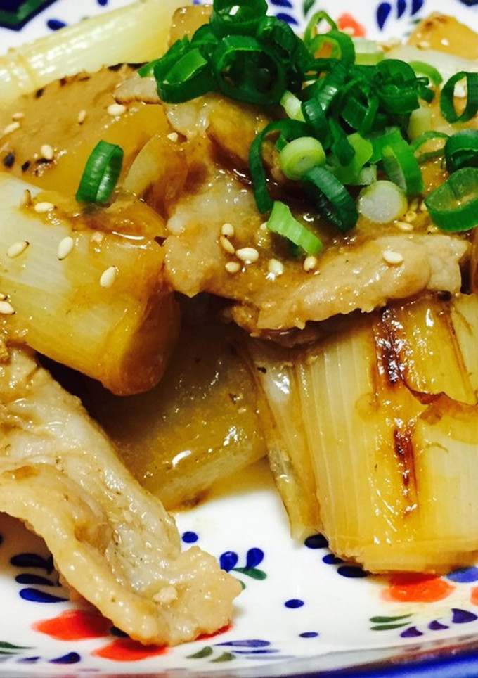 短時間でこく旨★焼き葱大根と豚バラの煮物-レシピのメイン写真