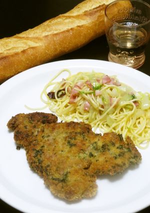 時短簡単スペイン的子牛のミラノ風カツレツ-レシピのメイン写真