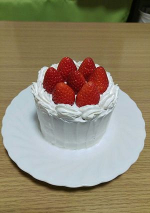 10cm型スポンジケーキ-レシピのメイン写真