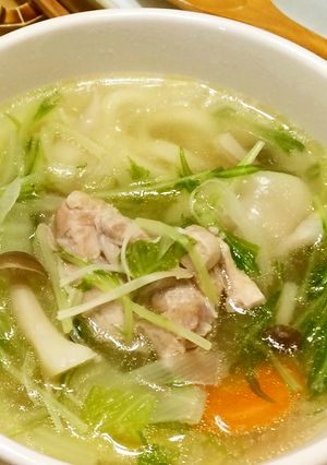 塩麹ツユうどん-レシピのメイン写真