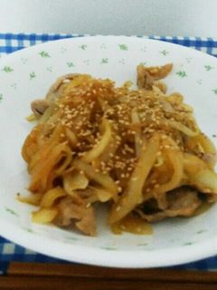玉葱たっぷり★しょうが焼き★ひとりぶん-レシピのメイン写真