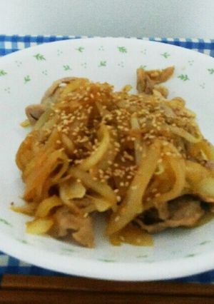 玉葱たっぷり★しょうが焼き★ひとりぶん-レシピのメイン写真