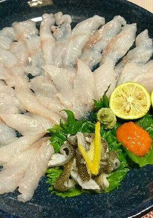 あいなめの刺身-レシピのメイン写真