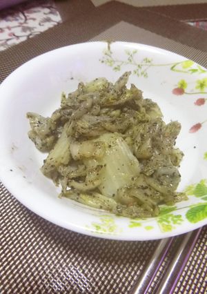 ゆで白菜のごま味噌和え-レシピのメイン写真
