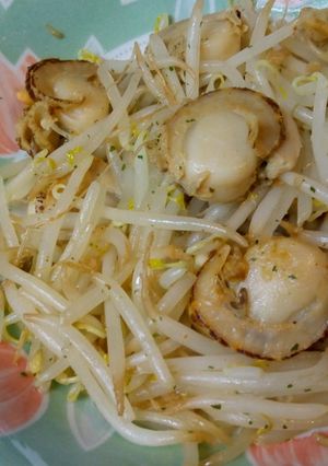 簡単☆ホタテともやしのバター炒め-レシピのメイン写真