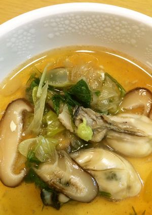 牡蠣あんかけの玉子豆腐-レシピのメイン写真