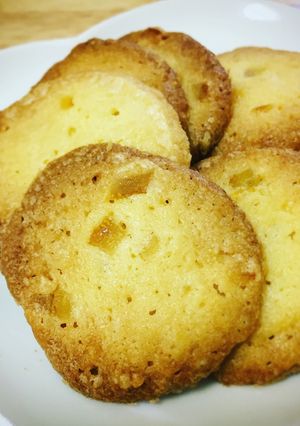 オレンジピールとホワイトチョコのクッキー-レシピのメイン写真