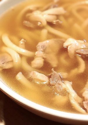 一番かんたんで美味しい鶏のおうどん-レシピのメイン写真
