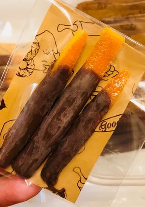 バレンタイン オレンジピールチョコ-レシピのメイン写真