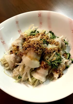 もやし&かいわれの豚バラ巻き-レシピのメイン写真