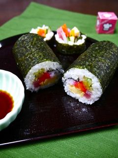 簡単節分!恵方巻き☆海鮮-レシピのメイン写真