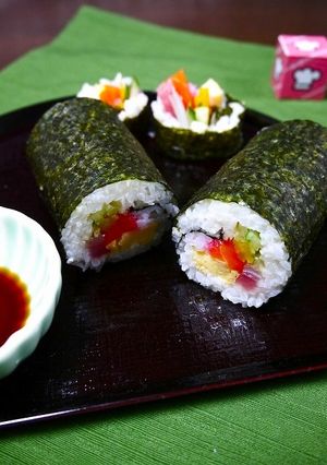 簡単節分！恵方巻き☆海鮮-レシピのメイン写真